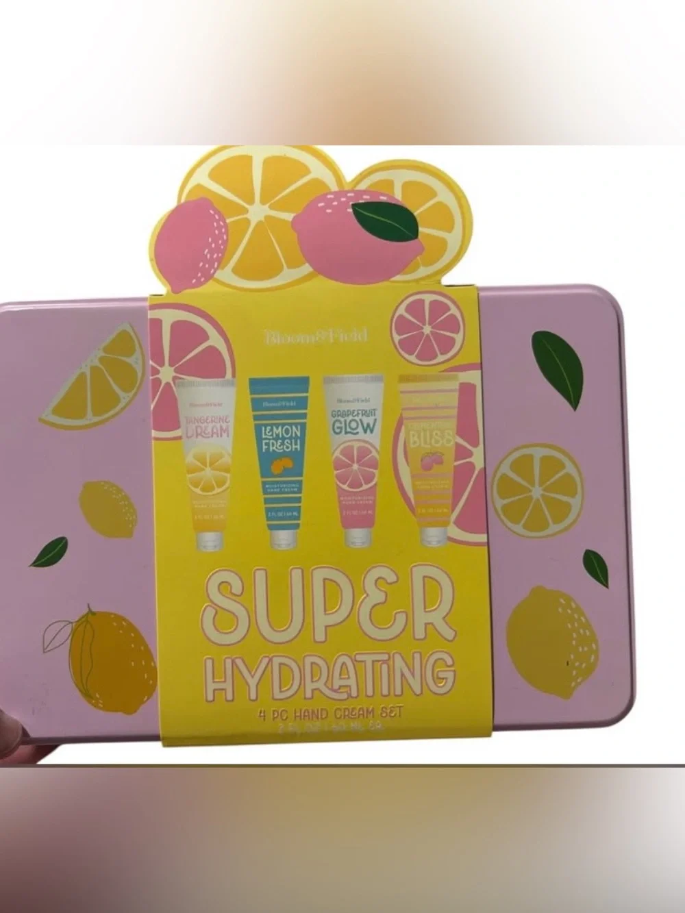 Super Hydrating Hand Cream Set - Yellow & Pink